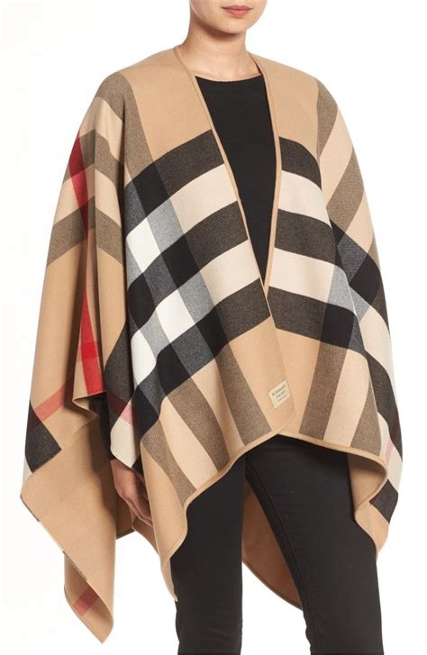 burberry poncho scarf|burberry poncho nordstrom.